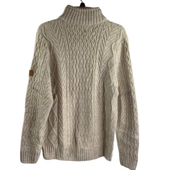 Guess Women' s Lane Full Zip Cardigan Sweater Size Med Toasted Taupe NWT - Picture 6 of 11